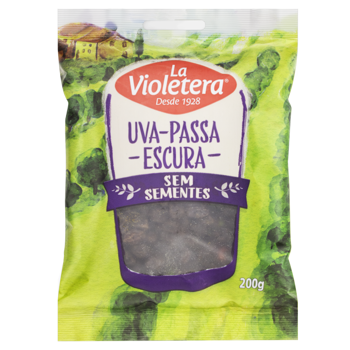 Uva Passa Escura Sem Semente La Violetera Pacote 100g Gtin Ean Upc 7891089062767 Product