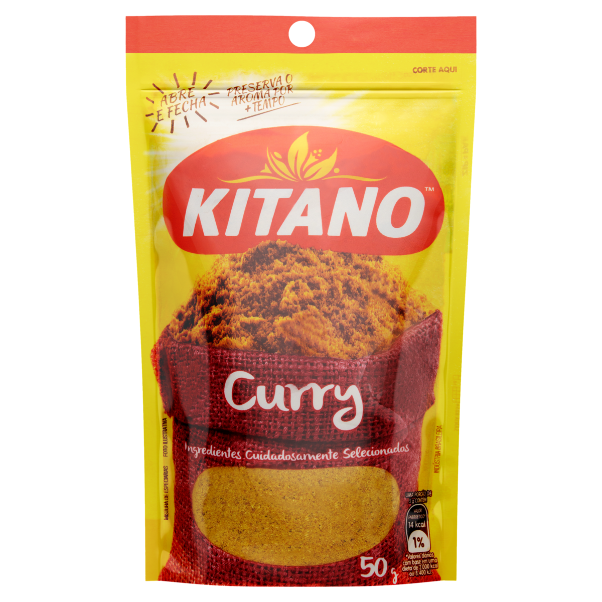 7891095604777 - CURRY KITANO POUCH 50G