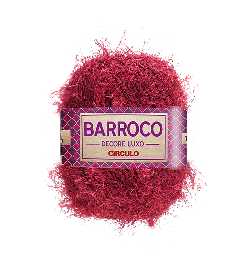 7891113457521 - BARBANTE BARROCO DECORE LUXO COR330 MARSALA