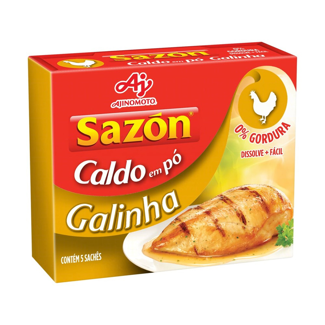 7891132110230 - CALDO PÓ GALINHA SAZÓN CAIXA 32,5G