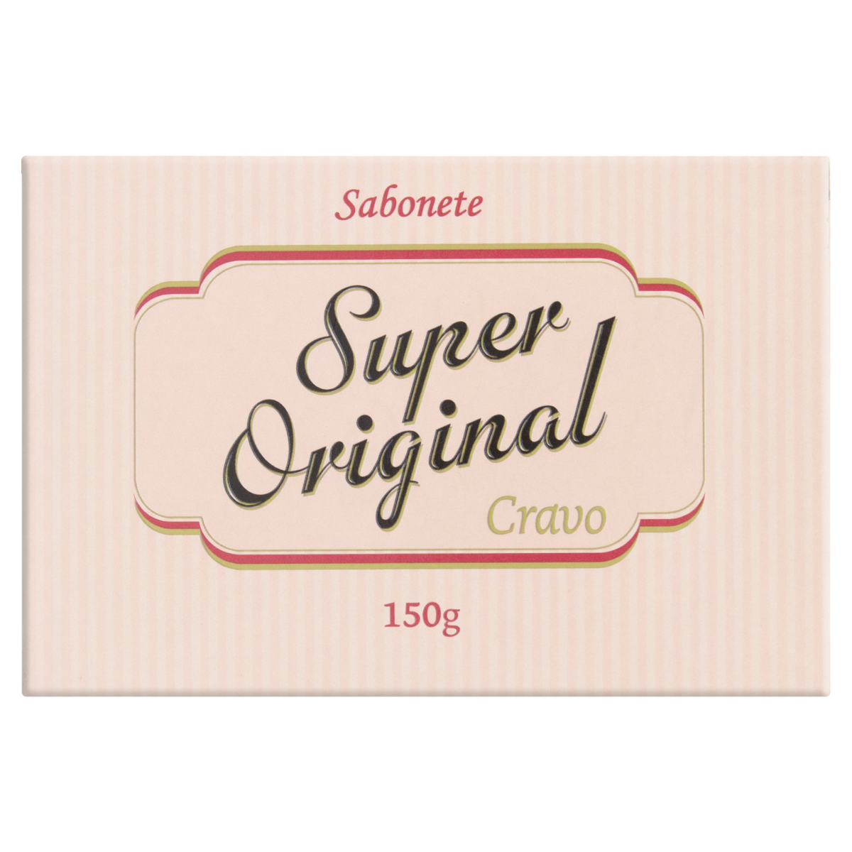 7891134001918 - SABONETE BARRA CRAVO SUPER ORIGINAL CAIXA 150G