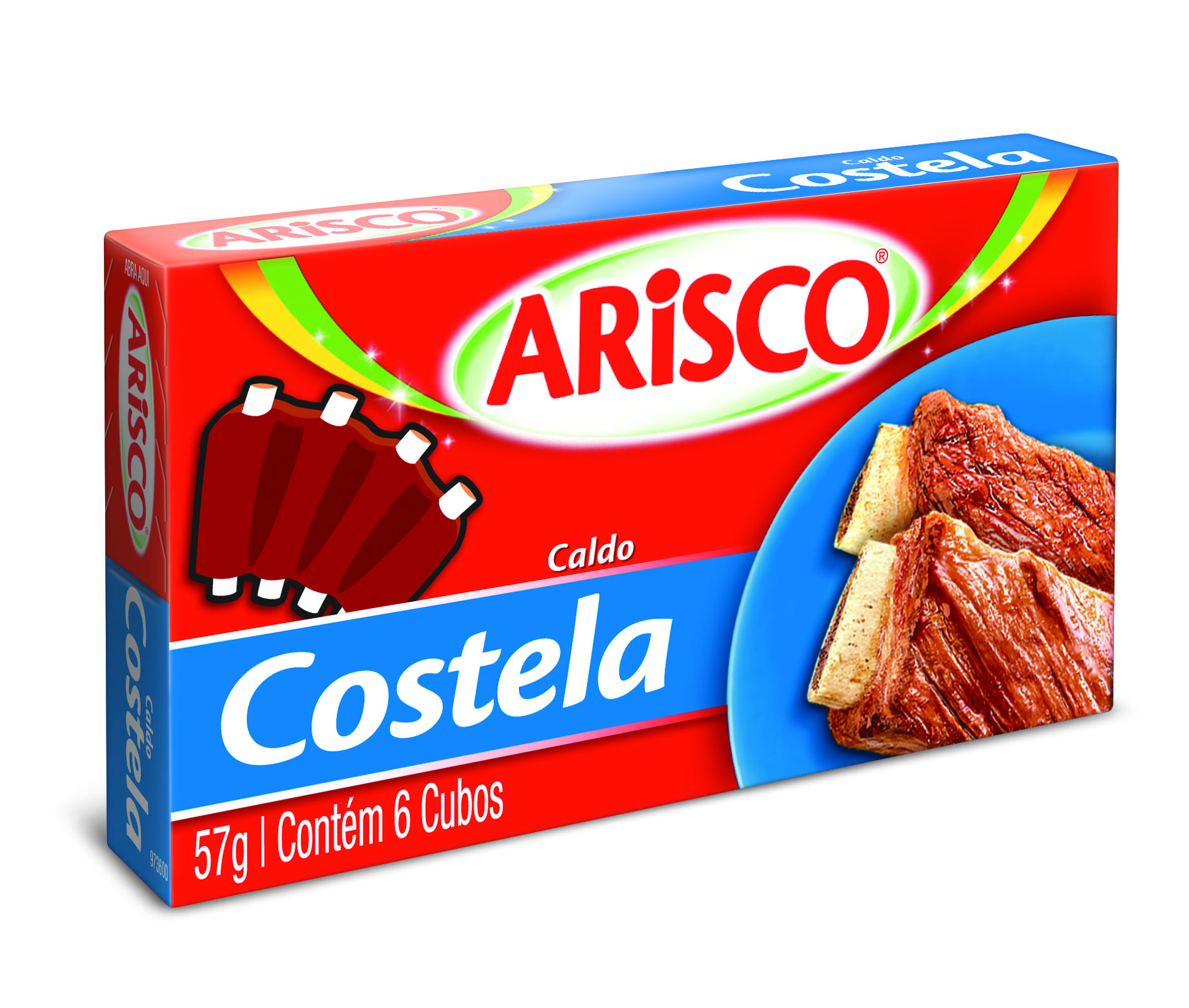 7891150024335 - CALDO ARISCO COSTELA 6 CUBOS 57G