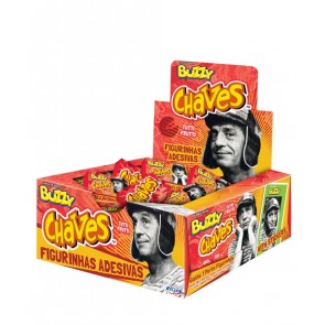 7891151032810 - CHICLE BUZZY CHAVES C/100 T.FRUTTI