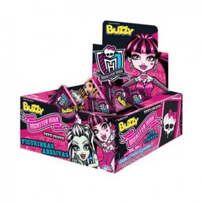 7891151033824 - CHICLE BUZZY MONSTER HIGH C/100 T.FRUTTI