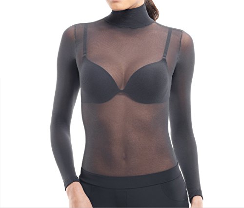 Lupo Women's Second Skin Long Sleeve Sheer Top