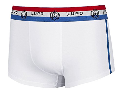 7891186723622 - LUPO MEN'S SUPPORT YOUR COUNTRY SOCCER SUNGA TRUNKS, LARGE,RED/WHITE/BLUE