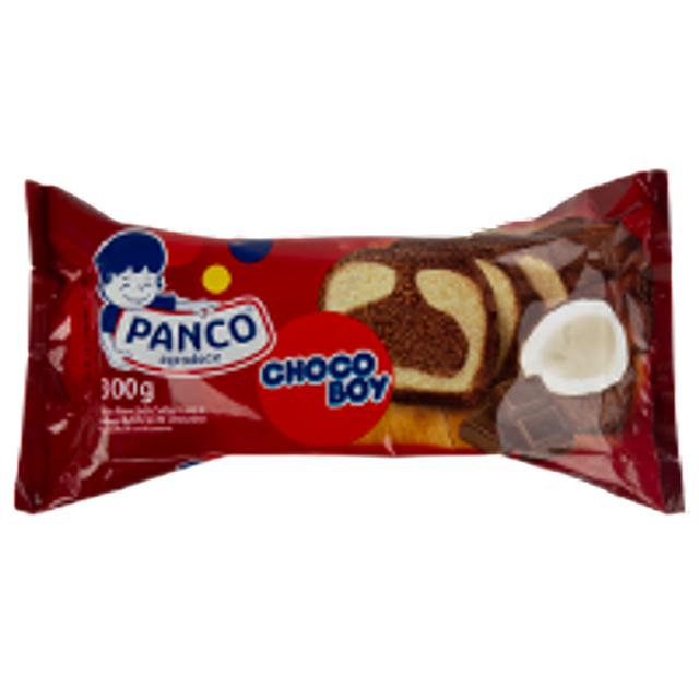 7891203059345 - BOLO MESCLADO CHOCOBOY PANCO PACOTE 300G