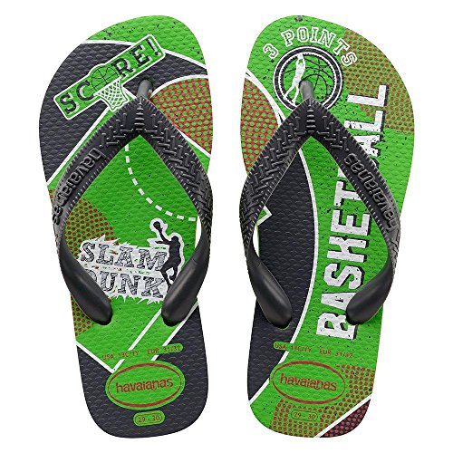 7891224358458 - CHINELO INF HAVAIANAS KIDS ATHLETIC GREEN NEON
