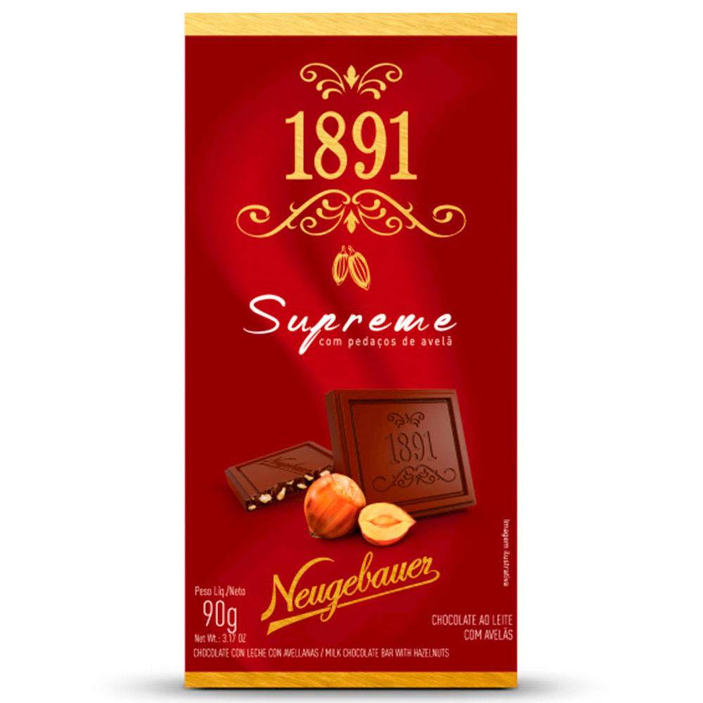 7891330016167 - CHOCOLATE BARRA SUPREME 90G NEUGEBAUER