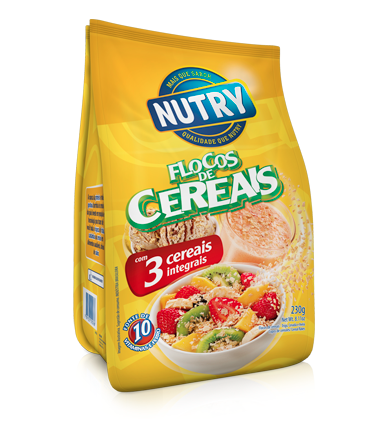 7891331010768 - FLOCOS DE CEREAIS NUTRY PACOTE 210G
