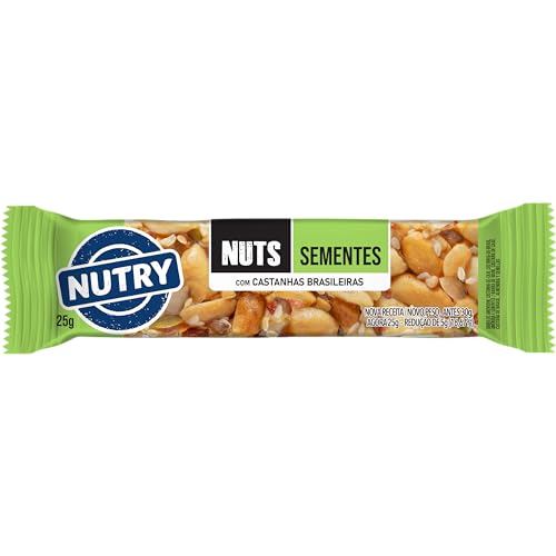 7891331850210 - BARRA DE NUTS SEMENTES NUTRY PACOTE 25G