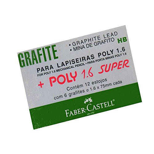 7891360300052 - GRAFITE POLY 1 6 FABER CASTELL