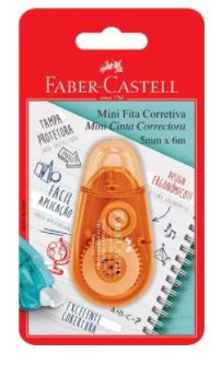 7891360650737 - CORRETIVO EM FITA FABER-CASTELL MINI 5MM X 6M