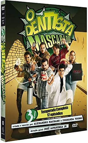 7891430118891 - DVD - O DENTISTA MASCARADO - TEMPORADA COMPLETA - 3 DISCOS