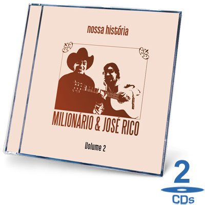7891430185923 - MILIONARIO & JOSE RICO - NOSSA HISTORIA VOL. 2