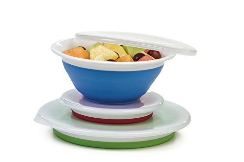 0078915047533 - PREPWORKS BY PROGRESSIVE COLLAPSIBLE PREP/STORAGE BOWLS WITH LIDS - SET OF 3