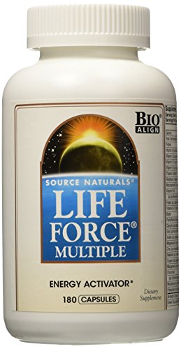 0789164544222 - SOURCE NATURALS LIFE FORCE MULTIPLE ENERGY ACTIVATOR, 180 CAPSULES
