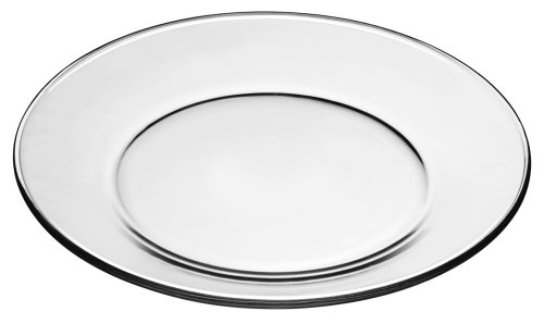 0078917884891 - LIBBEY DISHES & PLATES 10.5 IN. DIAMETER MODERNO DINNER PLATE IN CLEAR (BOX OF 1
