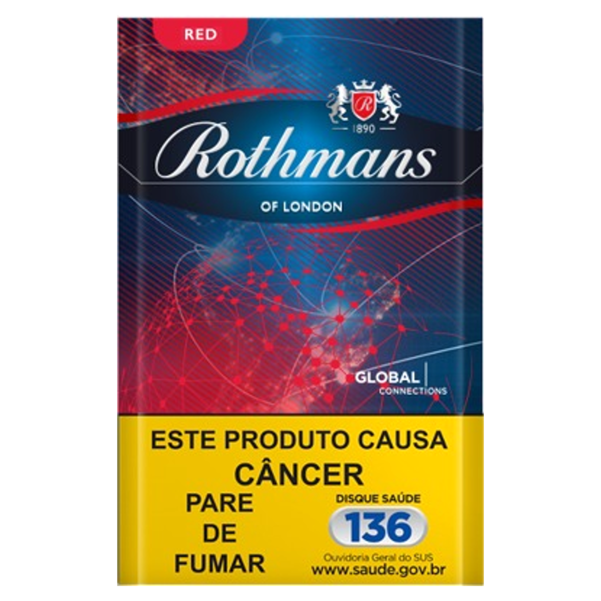 0000078919464 - PACK CIGARRO RED ROTHMANS GLOBAL CONNECTIONS BOX