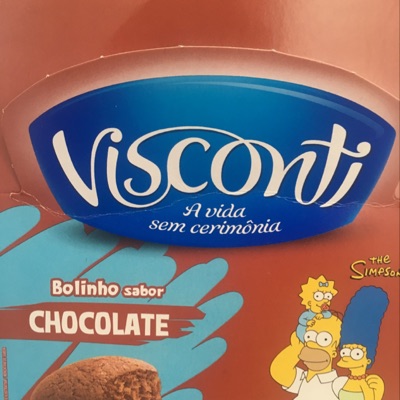 7891962030968 - BOLINHO SABOR CHOCOLATE, VISCONTI, DISPLAY 14 X 30 G