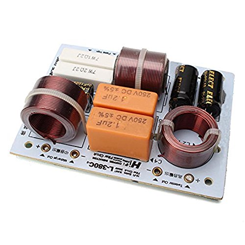 7891966000929 - 2PCS 3 WAY 3 UNIT HI-FI SPEAKER FREQUENCY DIVIDER CROSSOVER FILTERS 85X 112MM DURALE QUALITY 85X 112MM FILTOR NEW ELECTRIC UNIT