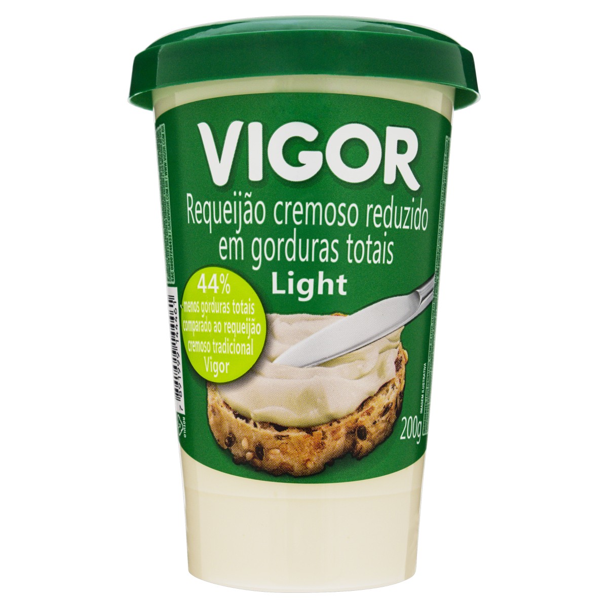 7891999144461 - REQUEIJÃO CREMOSO LIGHT VIGOR COPO 200G