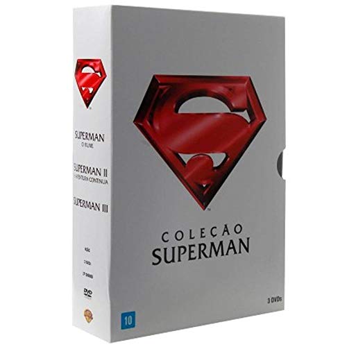 7892110040556 - DVD - COLEÇÃO SUPERMAN - 3 DISCOS