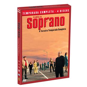 7892110047302 - DVD - BOX FAMILIA SOPRANO: THE SOPRANOS - 3ª TEMPORADA - 4 DISCOS