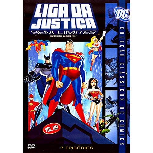 7892110049931 - DVD LIGA DA JUSTIÇA SEM LIMITES - VOLUME 1