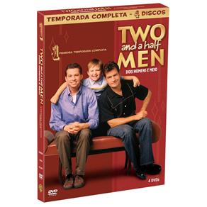 7892110051330 - DVD - BOX TWO AND A HALF MEN: DOIS HOMENS E MEIO: 1ª TEMPORADA - 4 DISCOS