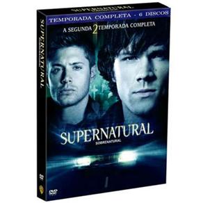 7892110051798 - DVD - BOX SUPERNATURAL: SOBRENATURAL: 2ª TEMPORADA - 6 DISCOS