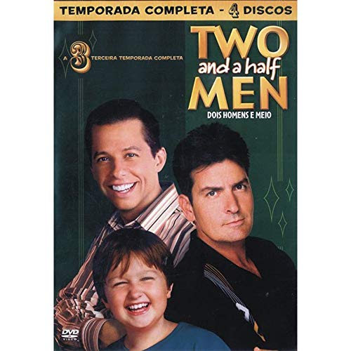 7892110053815 - DVD - BOX DOIS HOMENS E MEIO: 3ª TEMPORADA COMPLETA - 4 DISCOS