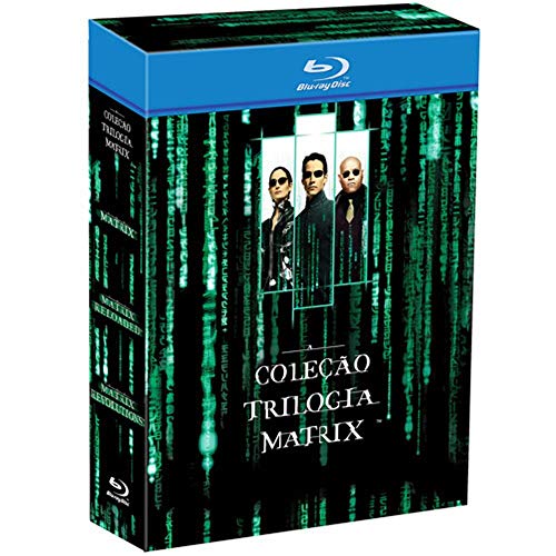7892110070676 - BLU-RAY - BOX COLEÇÃO TRILOGIA MATRIX - 3 DISCOS