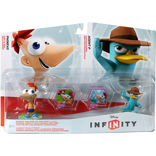 7892110080002 - DISNEY INFINITY: BOX SET PHINEAS AND FERB PERSONAGEM INDIVIDUAL