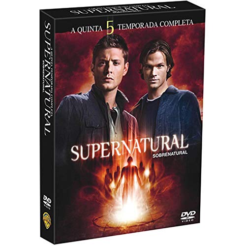 7892110111270 - DVD - BOX SUPERNATURAL: 5ª TEMPORADA - 6 DISCOS