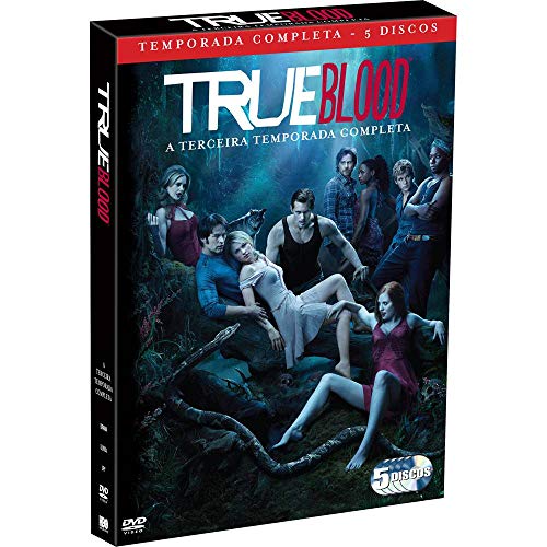 7892110119078 - DVD - BOX TRUE BLOOD: A 3ª TEMPORADA - 5 DISCOS