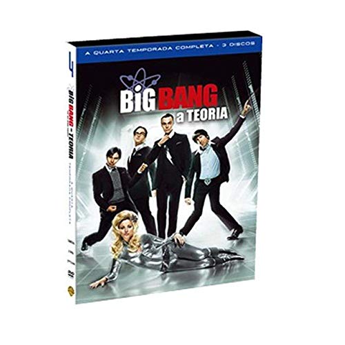7892110124720 - DVD - BIG BANG A TEORIA - 4ª TEMPORADA - 3 DISCOS