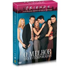 7892110129510 - DVD - BOX FRIENDS: O MELHOR DAS 10 TEMPORADAS - 10 DISCOS