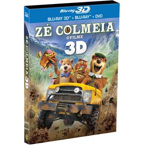 7892110129824 - BLU-RAY 3D + BLU-RAY + DVD - ZÉ COLMÉIA: O FILME - 3 DISCOS