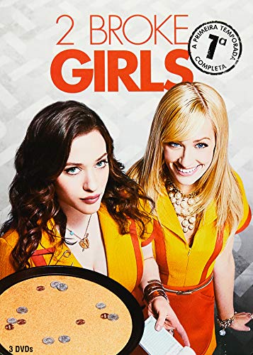 7892110143899 - DVD - BOX 2 BROKE GIRLS: A 1ª TEMPORADA COMPLETA - 2 BROKE GIRLS: SEASON 1 - 3 DISCOS