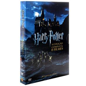 7892110144902 - DVD - HARRY POTTER A COLEÇÃO COMPLETA ANOS 1 A 7 PARTE 2 - 8 DISCOS