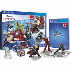 7892110197526 - GAME - DISNEY INFINITY 2: KIT INICIAL MARVEL - PS4