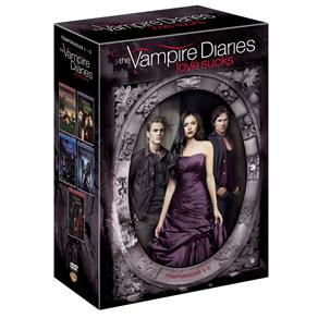 7892110200042 - DVD - THE VAMPIRE DIARIES: LOVE SUCKS - 1ª A 5ª TEMPORADA - 25 DISCOS