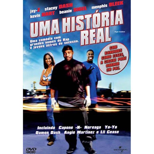 7892141407205 - DVD UMA HISTÓRIA REAL