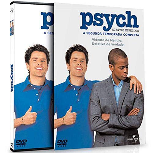 7892141413770 - DVD - BOX PSYCH: AGENTES ESPECIAIS: 2ª TEMPORADA - 4 DISCOS