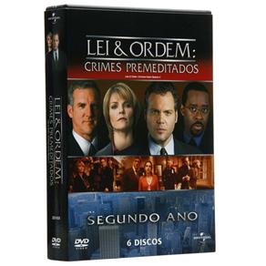7892141414593 - DVD LEI & ORDEM: CRIMES PREMEDITADOS - 2ª TEMPORADA - 6 DISCOS