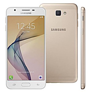 7892509093651 - Smartphone Samsung Galaxy J5 Prime Dourado, 32GB, Tela 5, Leitor Digital, Câmera Frontal Com Flash a Led, 4G, Dual Chip