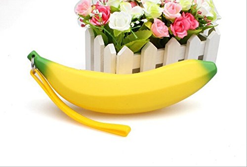 7892584565098 - 1 PCS OVERSOLD ADORABLE PERSONALITY PRODUCTS SILICONE BANANA BREAD ZERO WALLET KEY BAG PENCIL CASE MULTIFUNCTIONAL HAND BOLSA