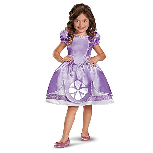 0789264275125 - DISGUISE GIRL'S DISNEY THE FIRST SOFIA CLASSIC COSTUME, 3T-4T BY DISGUISE