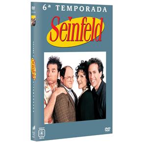 7892770031871 - DVD - SEINFELD: 6ª TEMPORADA - 4 DISCOS